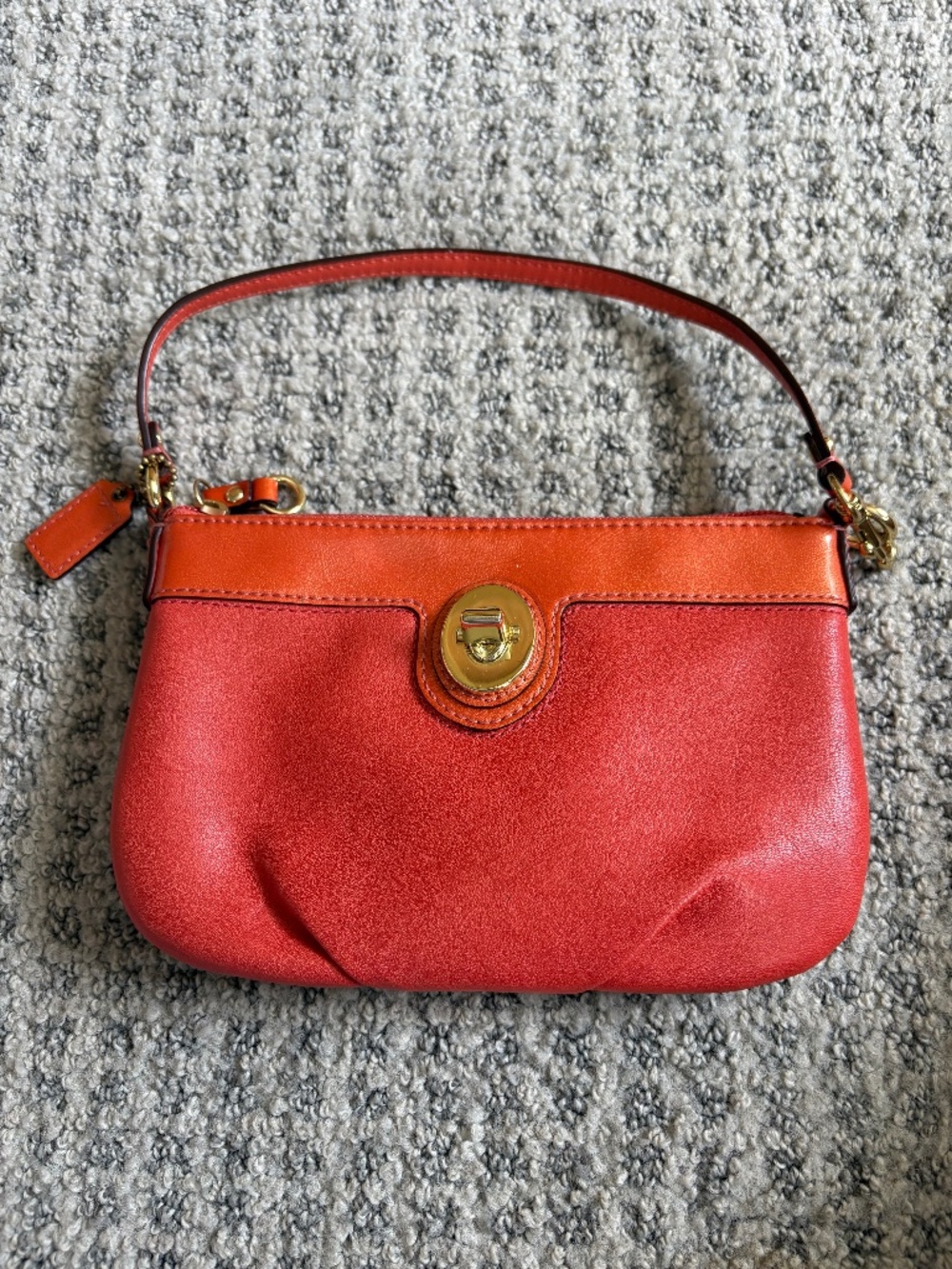 Coach leather purse